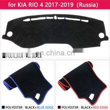 for KIA RIO 4 K2 2017 2018 2019 Russian Versions Anti-Slip Mat Dashboard Cover Pad Sunshade Dashmat Protect Carpet Accessories thumbnail-3