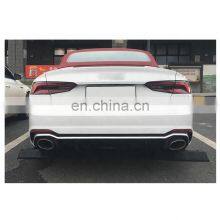 A5 or Sline 5 Rear Bumper With Diffuser for Audi A5 S5 RS5 Rear Bumper With Diffuser 2016 2017 2018 2019 thumbnail-4