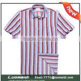2015 Classical Short Sleeve Dress Mens Shirt,striped Classic Fit Casual Shirt for Summer Hot Sale to Ausrtalia