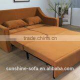 Modern Convertible Bending Wood Hotel Fabric Sofa Bed thumbnail-2