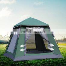 New Product Wholesale Camping Waterproof Family Large Space Double Layers Automatic Tent thumbnail-3