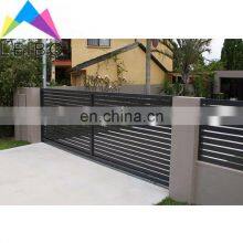 Aluminium Fence System Aluminum Profile Price 2020 New Design Custom Garden Residential Aluminium Gates Fence Profile thumbnail-4