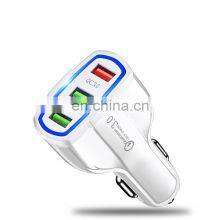 New Arrival Fast Charging QC3.0 Quick Charger 3 USB Car Charger Adaptor Car Phone Charger thumbnail-3