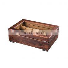 Luxury Brown Color Watch Box Packaging Custom Logo Cases Display Box thumbnail-3