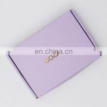 Custom Big Size Cosmetic Packaging Mailer Box Gold Foil Logo Print Black Corrugated Cardboard Paper Carton Shipping Box thumbnail-5