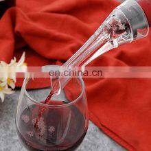 High Productivity Latest Slow Brand Logo Luxury Custom Aerator Plastic Wine Pourer thumbnail-4