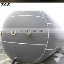 Hot Selling 200000 Liter Portable Inflatable Grey Tarpaulin Flexible Water Storage Pillow Tank for Industry