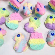 Silicone Magic Sucker Dinosaur 3D Release Decompression Ball Pinch Ball Toy thumbnail-1