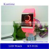 Environmental 12-hour/date Display Rectangular Led Digital Watch thumbnail-1