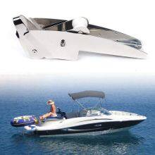 ISURE MARINE AISI 316 Stainless Steel Hinged Self-Launching Bow Anchor Roller With Pivoting Dual-Roller 16.5'' for Marine Yacht Docking Accessories thumbnail-4