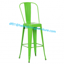 Dining Furniture Metal Bar Bar & Counter Stool for Restaurant Wholesale Bar Chairs thumbnail-2
