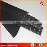 Hot selling self adhesive car wrapping vinyl roll black chrome with size 1.52*20m
