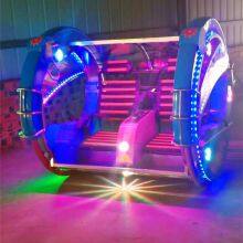 Lebaoyao Remote Control Double-seater Glow-in-the-dark Square Amusement Equipment, Children's Electric Ride-on for Outdoor Street Vending thumbnail-4