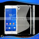 S Line Wave Design Tpu Casing for Xperia M4 Aqua