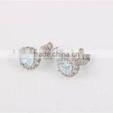 Latest Ladies Fashion Girl Earrings With Diamond Stone thumbnail-3