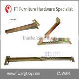 Taiwan Manufacturer Heavy Duty Industrial Furniture Adjustable Angle Extension Door Desk Table Bed Sofa Metal Ratchet Hinge thumbnail-2