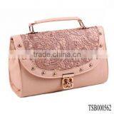 Hot Sale Popular Fashion Lady Bags With Lace