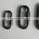 Metal Black Spray-paint Quick Link for Handbag Karabiner Rigging Hardwar Manufacturer thumbnail-6