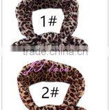 Fashion Brown Leopard Baby Headband- Cotton Material