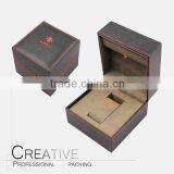 Custom Single Slot Watch Box Leather With Led Light