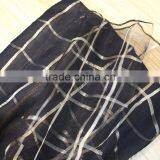 Black Italian Silk Scarf 100%silk Scarf Personalized thumbnail-3
