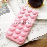 Hand Strap Cute Fashion Soft Tpu Cover Heart Case for Iphone 6 6s Plus thumbnail-3