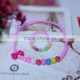 2014 New Design Pink Color Freshwater Pearl Necklace thumbnail-1