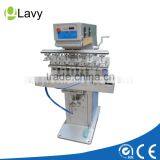 Six Colors Pneumatic Pad Printing Machine With Shuttle