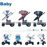 2016 Luxury Leather Baby Stroller, Hot Selling Baby Stroller 3 in 1 With EN Certificate Quality Choice Most Popular thumbnail-2
