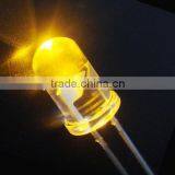 5mm Yellow Flashing Led Diode High Quality