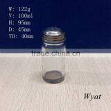 100ml 3.5oz Glass Sauce Bottles Pepper Glass Condiment Bottle SLBe133