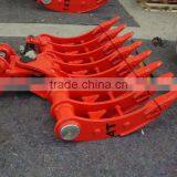 Reasonable Price Excavator Tilt Root Rake Bucket
