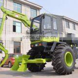 2015 HOT! 4*4 Wheel Hydraulic Sugarcane Loader Excavator With Grab for Sale thumbnail-3