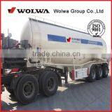 Tri-axle V Shaped Tank Transport Truck Semi Trailer to Carry Powder or Flyash thumbnail-3