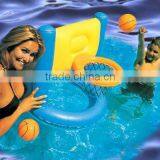 Play Inflatable Basketball Hoop Float thumbnail-1
