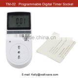 Programmable Digital Timer Switch Italy Plug 16A 3680W thumbnail-2