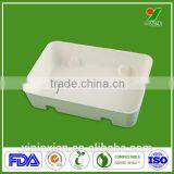 Wholesale Eco-friendly Biodegradable ODM/OEM Bagasse Packing Molded Pulp Buffering Packaging Tray With Competitive Price