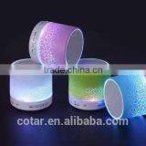 2016 New Protable Cheap Bluetooth Speaker With LED Light