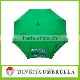 2015 Shenzhen Gift Promotional High Quality Strong Proof Green Straight Umbrella thumbnail-2