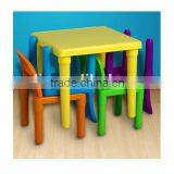 Colorful Kids' Secondary Table and 4-Chair Set, Plastic and Foldable thumbnail-3