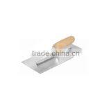 Carbon Steel Trowel With Wooden Handle , Drywall and Plastering Tools thumbnail-2