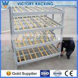 Flow Through Racks for Cartons in Nanjing,Factory Custom Warehouse Gravity Flow Rack thumbnail-1
