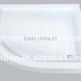 White Acrylic Anti Slip Shower Tray thumbnail-2