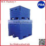 Insulated Large Fish Cooler Box Transport Ice Fish Tubs Storage Fish Bin