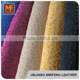 Eopard Print Pattern Embossed for Handmade Shoes pu Leather Raw Material