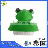 Cheap Pet Rubber Frog Shape Clean Brush thumbnail-1