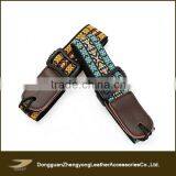 China Factory Wholesale Custom Weave Classical Guitar Straps