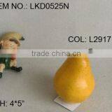 2013Artificial Fake Fruits 4*5" Artificial Polyfoam Pear House Decoration
