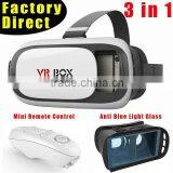Cheaper Plastic Virtual Reality Glasses VR BOX Xnxx 3d Video Porn Glasses Virtual Reality For Android&IOS Smartphones