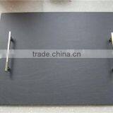 Slate Placemat With Metal Handle thumbnail-2